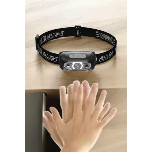 Kafa Lambası Kamp Lambası Led Işık Şarjlı Ayarlanabilir