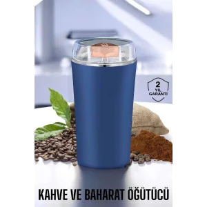 Kahve Ve Baharat Öğütücü Dayanıklı Paslanmaz Çelik Kolay Kullanım