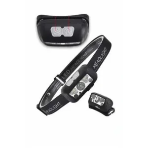 Kamp Lambası Kafa Feneri Kafa Lambası Ayarlanabilir Sensörlü Şarjlı