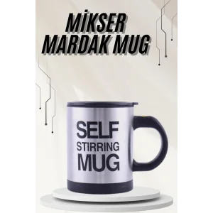 Karıştırıcı Özellikli Mikser Kupa Bardak Termos Bardak