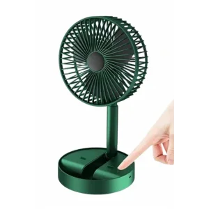 Katlanabilir Usb Şarjlı Masaüstü Soğutucu Mini Fan Telefon Tutucu