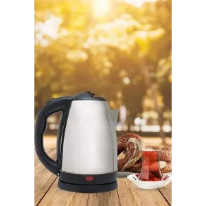 Kettle C F Tipi 220-240V Paslanmaz Çelik Elektrik Kablolu Otomatik Kapanma
