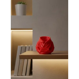 Kırmızı Hoodie Kalemlik 10x10 cm Masa Üstü Düzenleyici