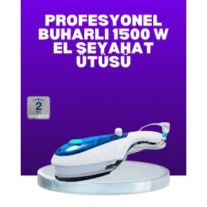 Kompakt Seyahat Tipi Buharlı Ütü Pratik Kırışıklık Açıcı