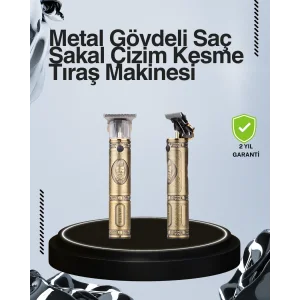 Kompakt Tasarımlı, Uzun Pil Ömürlü Saç Sakal Kesme Makinesi