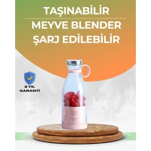 Kompakt ve Şık Tasarımlı Taze Meyve Suyu Hazırlayıcı