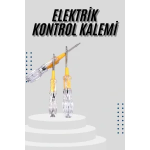 Kontrol Kalemi Çift Taraflı Uçlu Elektrik Akım Test Cihazı