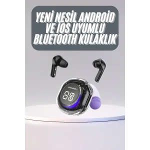 Kulak İçi Bluetooth Kulaklık ANC ENC Özellikli Şarj Göstergeli Kablosuz Kulaklık