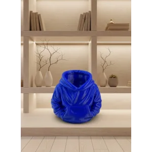 Lacivert Hoodie Kalemlik 10x10 cm Masa Üstü Düzenleyici