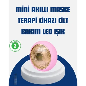 LED Işık Terapisi ve Termoterapi Özellikli Hızlı Cilt Bakım Cihazı