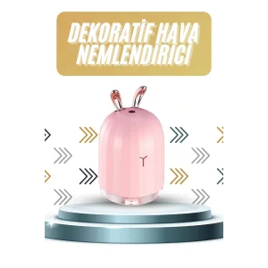 Led Işıklı Hava Nemlendirici Buhar Makinesi Dekoratif Aromaterapi