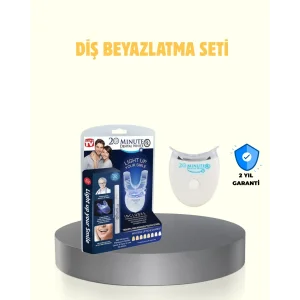 LED Işıklı Profesyonel Diş Beyazlatma Seti