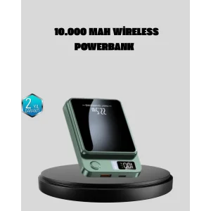 MagSafe Powerbank 22.5W Hızlı Şarjlı ve Kompakt Kablosuz Şarj Cihazı