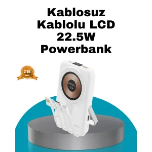 MagSafe Uyumlu Kablosuz Powerbank Hızlı Şarj Özellikli