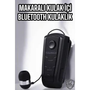 Makaralı Bluetooth Kulaklık Çağrı Cevaplama Kablolu Uzun Pil Ömrü