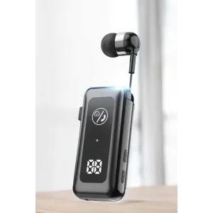 Makaralı Bluetooth Kulaklık Kulak İçi Dijital Göstergeli Yüksek Ses Kaliteli
