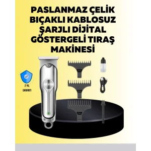Metal Gövdeli Saç Sakal Kesme Makinesi – Hassas Kesim İçin