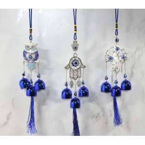 Metal Nazar Boncuğu Çan Model 6