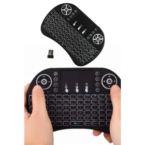 Mini Klavye Gaming Pc Playstation Ledli Mouse Rgb Mouse Bluetooth Usb