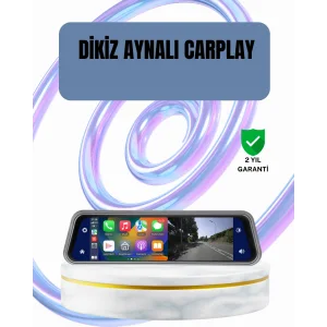 Ön Arka Kameralı Dokunmatik Dikiz Aynası 170° Geniş Açı