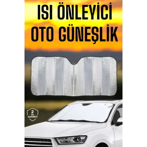 Oto Güneşlik Isı Önleyici Tüm Araçlara Uyumlu UV Işınlarına Karşı