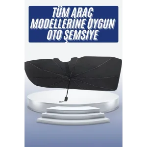 Oto Ön Cam Güneşliği Otomatik Katlanabilir Gölgelik Oto Cam Şemsiye