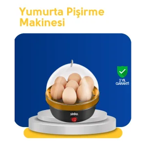 Otomatik Kapanma Özellikli Yumurta Pişirme Makinesi 7 Kapasiteli