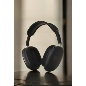 P9 Plus Kulaklık Siyah Bluetooth Bağlantılı Kulak Üstü Kablosuz