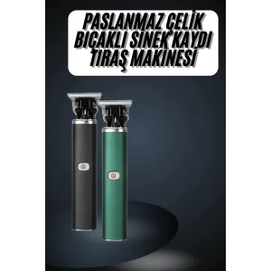 Paslanmaz Çelik Bıçaklı Sinek Kaydı Tıraş Makinesi Uzun Ömürlü