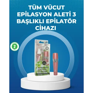 Pembe Epilasyon Cihazı – Acısız Tüy Temizliği