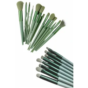 Profesyonel Makyaj Fırça Seti 13 Parça Yumuşak Kıllı Fırça Seti Far Fırçası