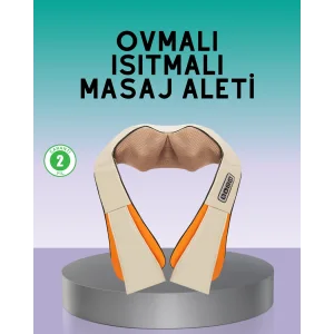 Profesyonel Ovmalı Masaj Aleti Isıtmalı Vücut Masajı İçin Pratik Kullanım