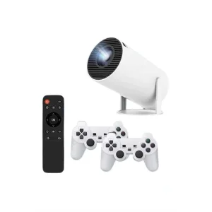 Projeksiyon Cihazı Video Oyun Konsolu 8 GB Hafıza LCD Ekran Kumandalı