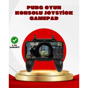 PUBG Mobile Uyumlu Joystick ve Parmak Tetikli Oyun Gamepadi