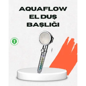 Rahatlatıcı Yağmur Etkili El Duşu – Döner Pervaneli, Dayanıklı ve Şık Tasarım