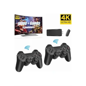 Retro Game Stick Çift Kol Kablosuz Atari Oyun Konsolu 2.4g Uyumlu