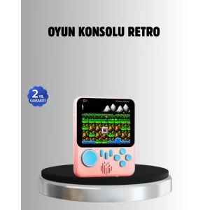 Retro Oyun Konsolu – 3.5 İnç Ekran, 666 Klasik Oyun, TV Bağlantılı