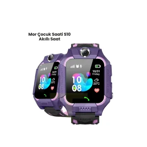 S10 Mor Akıllı Çocuk Saati