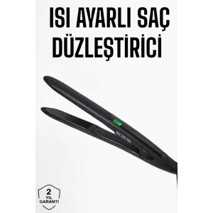 Saç Düzleştirici Isı Ayarlı Döner Kablo Yıpranma Karşıtı