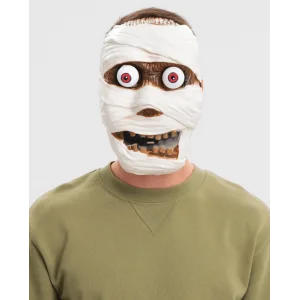 Sallanan Yaylı Oynar Gözlü Mumya Maskesi