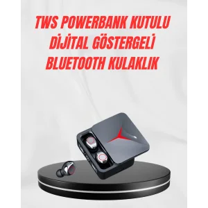 Şarj Kutulu Bluetooth 5.3 Kulaklık – Hızlı Eşleşme ve Net Görüşme Kalitesi