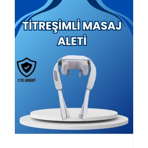 Şarjlı Boyun ve Omuz Masaj Aleti | 3D Yoğurma Teknolojisi