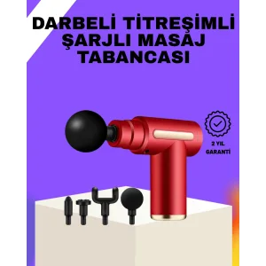 Şarjlı Masaj Tabancası Spor Sonrası Kas Rahatlatma İçin