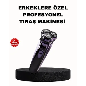 Şarjlı Saç ve Sakal Tıraş Makinesi Kablosuz Kompakt Tasarımlı