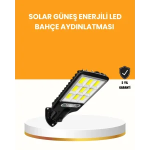 Sensörlü Sokak Tipi Lamba Günlük Kullanım İçin İdeal