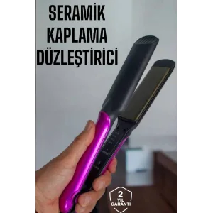 Seramik Kaplama Isı Ayarlı Yıpranma Karşıtı Saç Düzleştirici