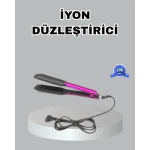 Seramik Plakalı Saç Düzleştirici – Plaka Kilitli ve Elektriklenme Önleyici