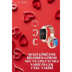 Sevgiliye Özel Yeni Nesil Akıllı Saat Çiftlere Özel Kampanya Çift Saatleri