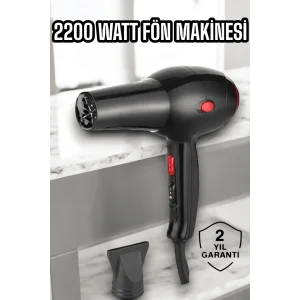 Soğuk ve Sıcak Üfleme Özellikli AC Motorlu Saç Kurutma Makinesi