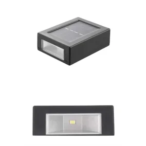 Solar Güneş Enerjili Çift Taraflı Duvar Lambası Çift Taraflı Duvar Lamba Güneş Enerjili